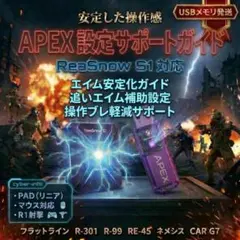 APEX 設定ガイド ReaSnowS1対応 PADリニア
