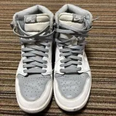 Nike Air Jordan 1 High ホワイト／グレー　エアジョーダン