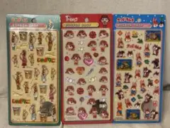ボンボンドロップシール 3枚セット じゃがりこ ペコちゃん クッピーラムネ