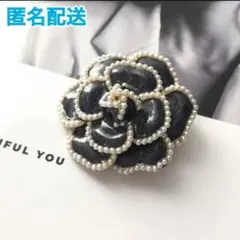 ブローチ　コサージュ　卒園式　卒業式　入園式　入学式　ママ　黒　パーティー