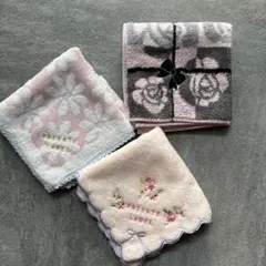 新品未使用　花柄ハンカチ　ハンカチ　まとめ売り