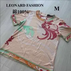 LEONARD レオナール　半袖　Tシャツ　カットソー　M 綿100%のサムネイル
