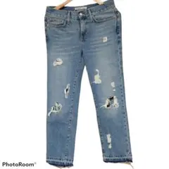 ダメージジーンズm zara