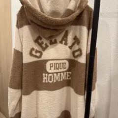 GELATO PIQUE HOMME ストライプパーカー