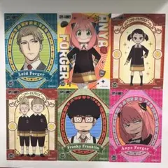 SPY×FAMILY スパイファミリー　クリアカードコレクション 6枚まとめ売り