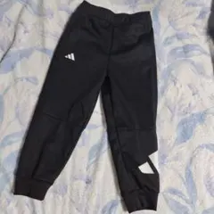 アディダス　長ズボン　黒　ブラック　新品　130　adidas