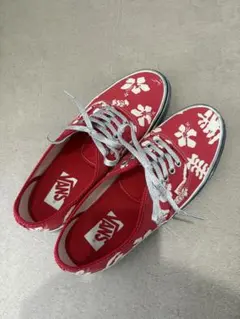 値下げ）VANS Vault Era LX Aloha Orange White 値下げ）VANS Vault Era LX Aloha Orange White - メルカリ
