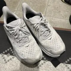 hoka クリフトン9ホワイト 28cm ホカオネオネ