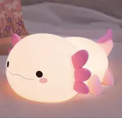 新品未開封　ウーパールーパー　充電式 デスクライト　ナイトライト