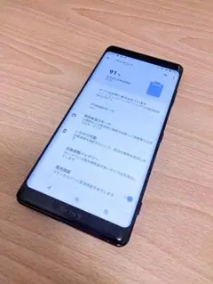 中古 docomo SONY Xperia XZ3 ボルドーレッド スマホ 本体