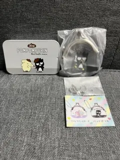 サンリオキャラクターズ バッドバツ丸 がまぐちキーホルダー2 すらいどきゃん