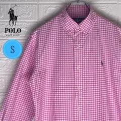 【24時間以内　匿名発送】ラルフローレン　BD長袖シャツ　マルチポニー　Sサイズ