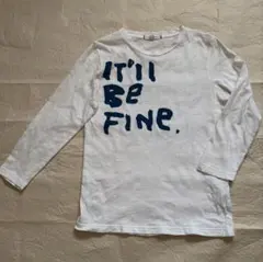 クルーネック長袖tシャツ