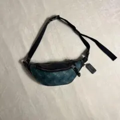 COACH ボディバッグ ホース&キャリッジ PVC グリーン
