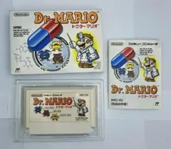 ドクターマリオ◾️ファミコンソフト◾️動作未確認◾️箱と説明書付き