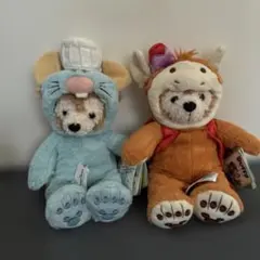 ディズニー ダッフィー ぬいぐるみ 2点セットのサムネイル