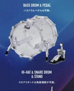 Pearl Drums Miniature Collection2ガシャポン