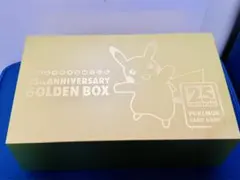 ポケカ　25周年アニバーサリーゴールデンボックス　開封済み