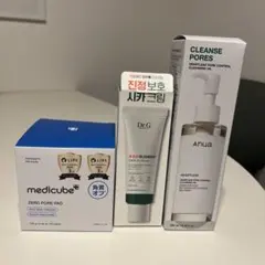 medicube Dr.G Anua スキンケア 3点セット