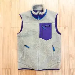 patagonia レトロX ベスト メンズ S　パープル