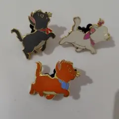 犬キャラクターピンバッジ3個セット