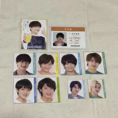 ACEes 美少年　浮所飛貴　那須雄登　佐藤龍我　デタカ　厚紙　切り抜き　学生証