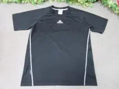 クFF2045adidasCLIMA LITE Tシャツブラックサイズ150