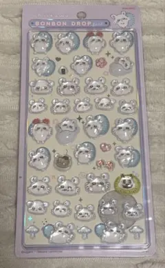 【正規品】 ボンボンドロップシール ちいかわ モモンガ