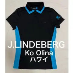 ハワイ　Ko Olina ゴルフ　ポロシャツ　J.LINDEBERG レディースのサムネイル