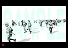 【漫画絵】【ランナー_7】【昼or夜画かを選択可能】【送料込/即日発送】