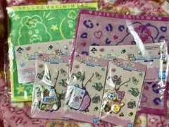 可哀想にくじ　ミニタオル　ラバーチャーム　5点セット