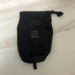 ULTRA LIGHT DOWN 収納袋のみ　ブラック　黒
