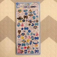 ボンボンドロップシール紫