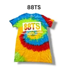 88TEES Tシャツ S タイダイ レインボー ハワイ ホノルル 半袖のサムネイル