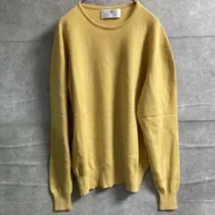 Ballantyne イエロー カシミヤ セーター 42 Ballantyne イエロー カシミヤ セーター 42 Piplpi様専用です
