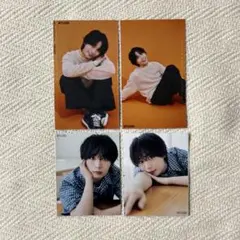 大西流星 26.1 Myojo 通常版 & 25.12 ちっこい版 厚紙 カード