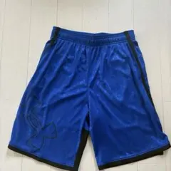 【新品】Under Armour ハーフパンツ 青　YXL(160)