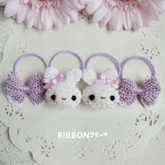 ୨୧ヘアゴムセットJ-116୨୧ベビー&キッズ⑅﻿ハンドメイド⑅﻿