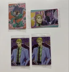 ジョジョの奇妙な冒険　ダイヤモンドは砕けない　カード　4点セット