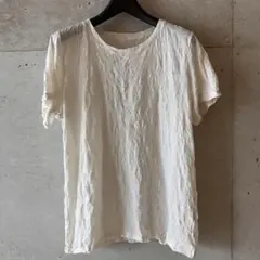 me ISSEY MIYAKE MERINGUE T-SHIRT オフホワイトのサムネイル