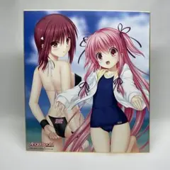Angel Beats! エンジェルビーツ　岩沢&ユイ　色紙