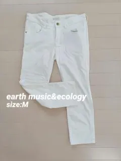 earth music&ecology カジュアル白パンツのサムネイル