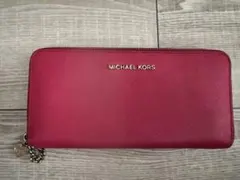 MICHAEL KORS ピンク 長財布