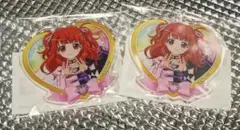 プリティーリズム まるくじ 春音あいら アクリルキーホルダー 2個