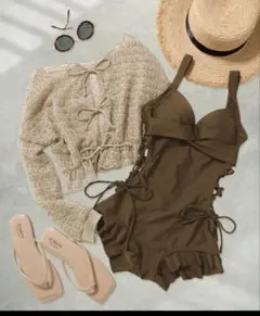 新品未使用　OSYAREVO オシャレボ　水着　ワンピース