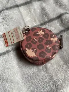 新品未使用 ライオンキング ヒョウ柄 コインケース ポーチ