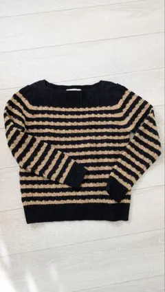 ニット ネイビー