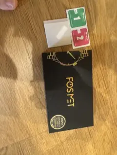 FOSMET クリーニングワイプ付き本体 フィルム付き