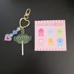 ディズニー シークレットキーチェーン リトルグリーンメン