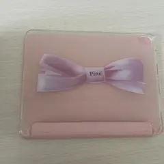 リボンデザイン ピンク iPad air ケース 11インチ